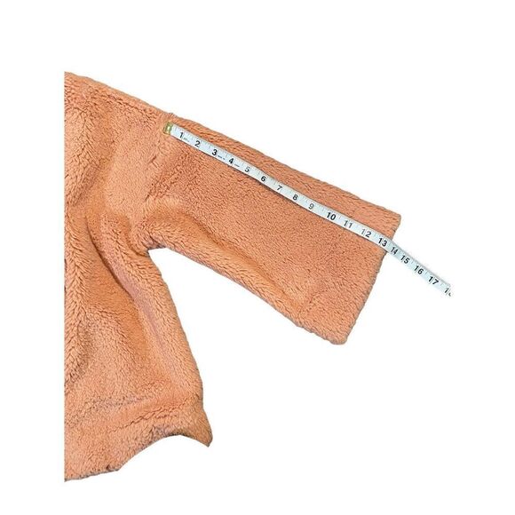 Madewell Superfurry Top Sweater Tinted Blush Pink Boxy Oversized Cozy Size Small - Picture 7 of 11